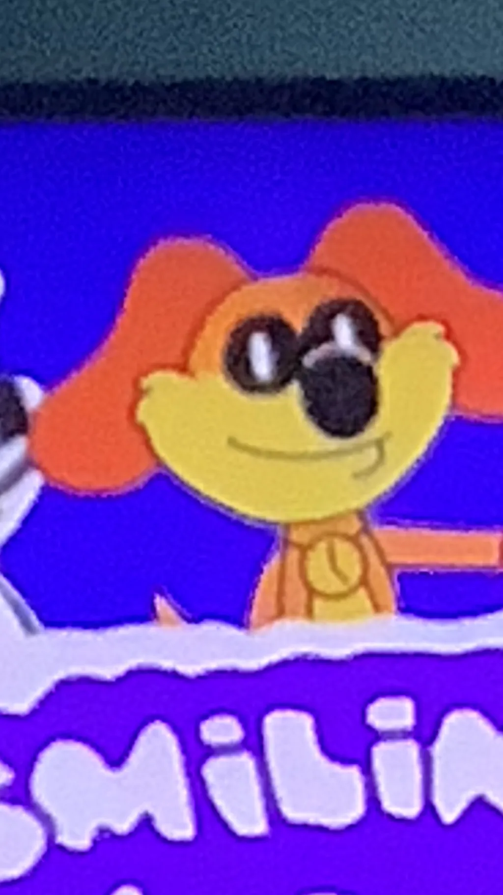 ai character: Weird dogday background