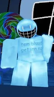 ai character: bluudud  background
