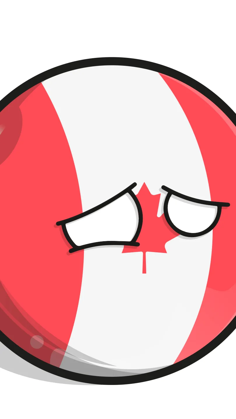 ai character: Sad canada background
