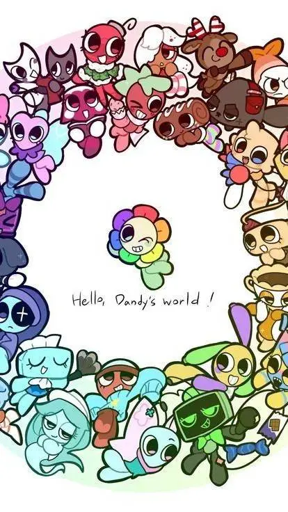 ai character: DANDY'S WORLD!!! background