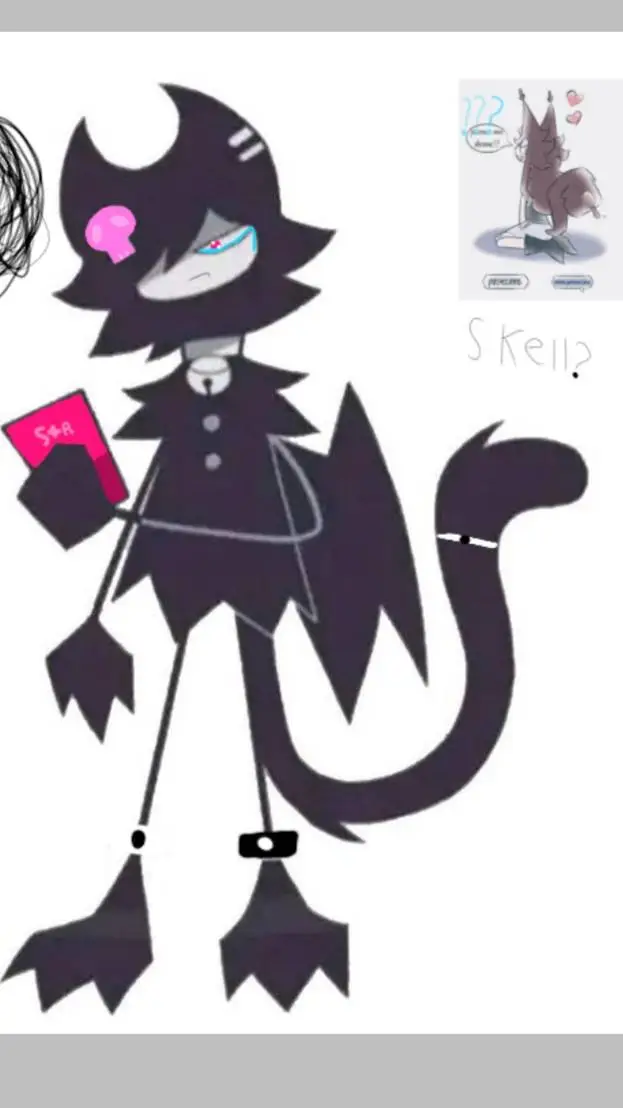 ai character: skell sad background