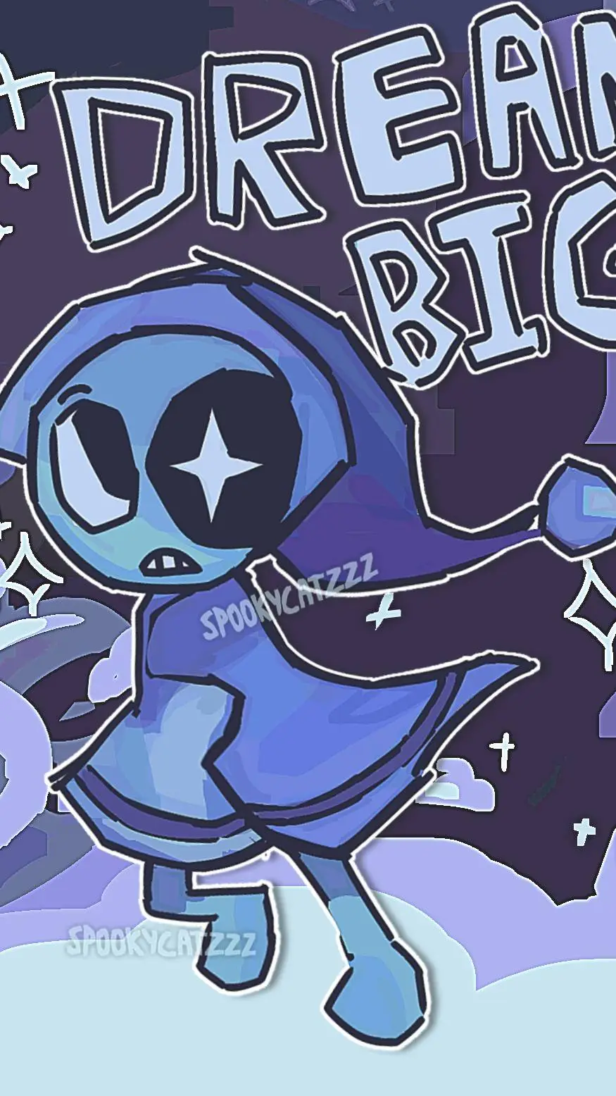 ai character: 🌟⚡💤💙ASTRO!~🩵🌑🌠 background