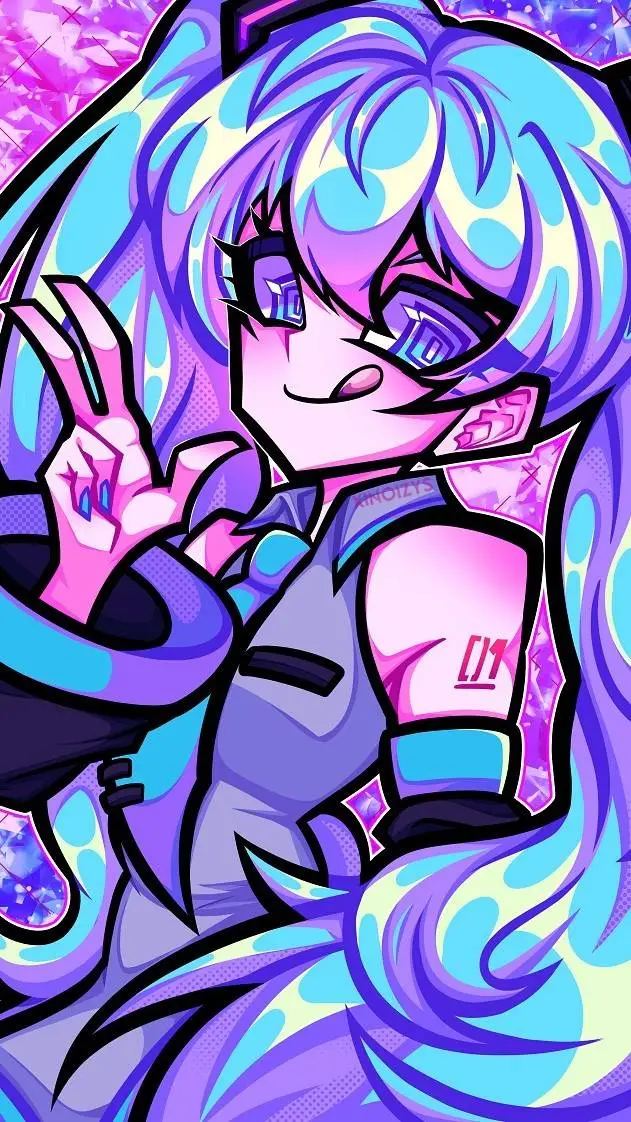 ai character: 🩵💙~|Hatsune Miku|~ background
