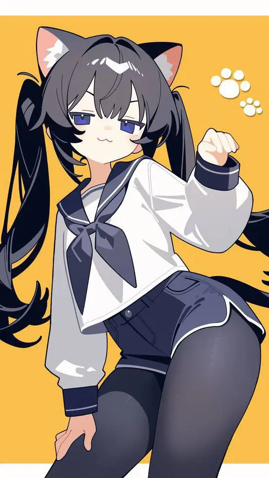 ai character: Mio 🐱 background