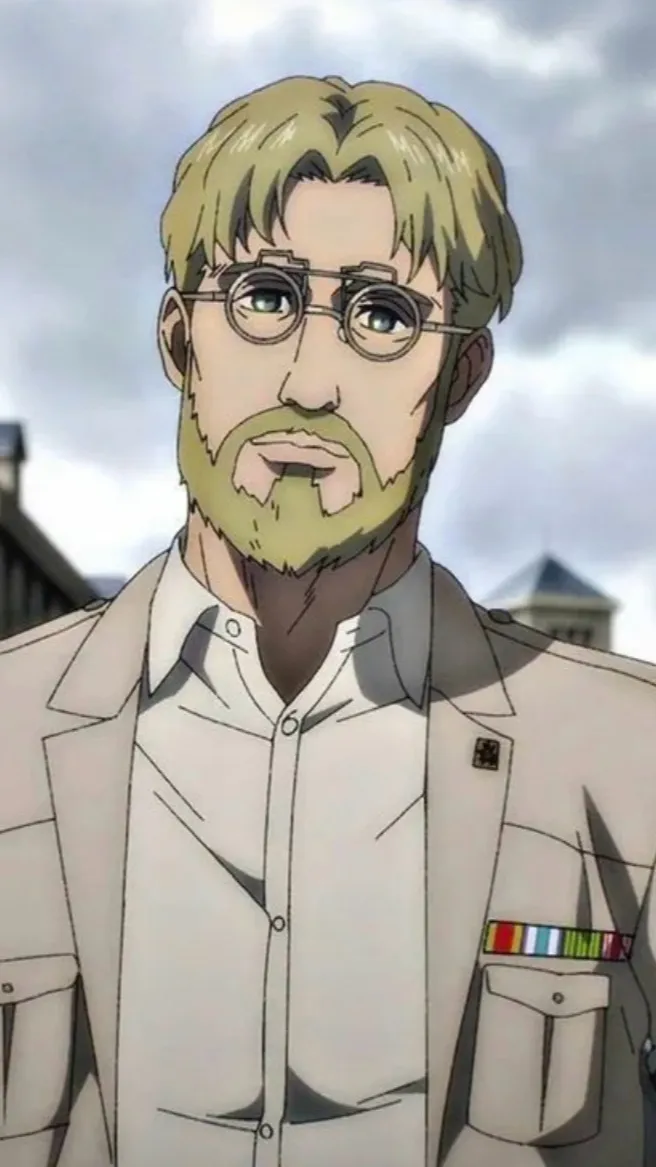 ai character: Зик Йегер.  background