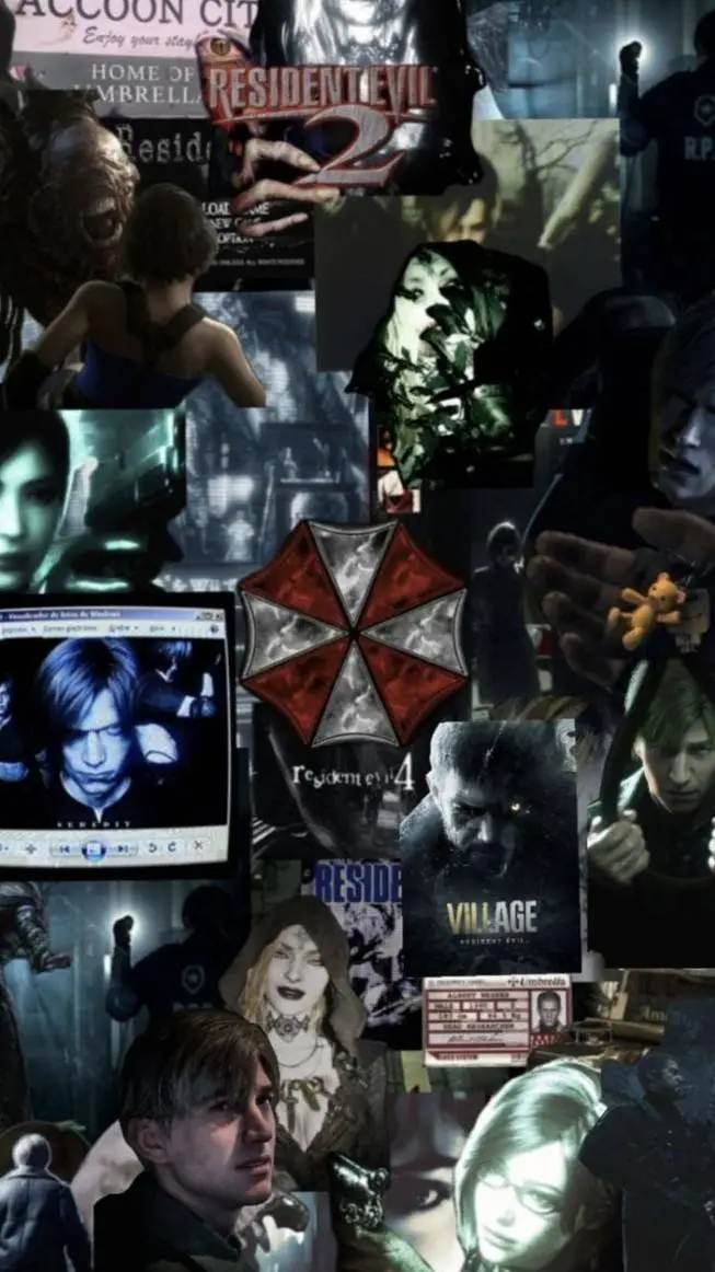 ai character: RESIDENT EVIL!!! background
