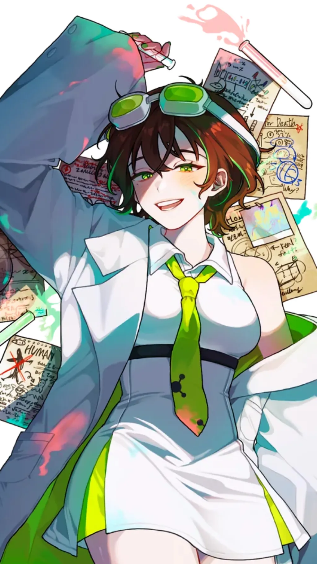 ai character: Ayeonstein background