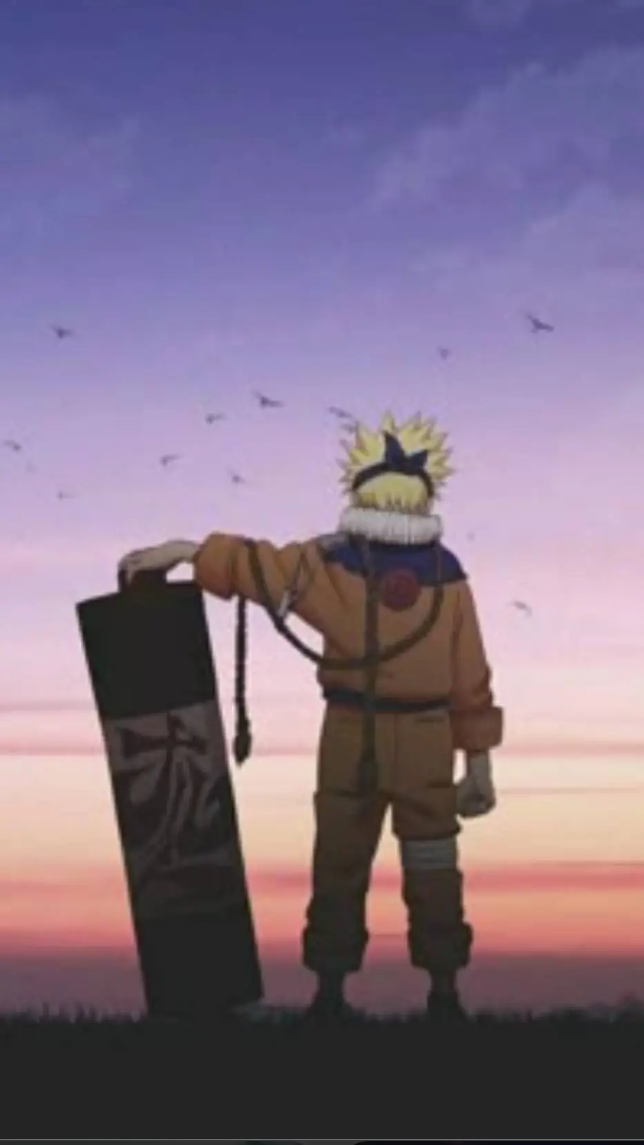 ai character: Naruto uzumaki  background
