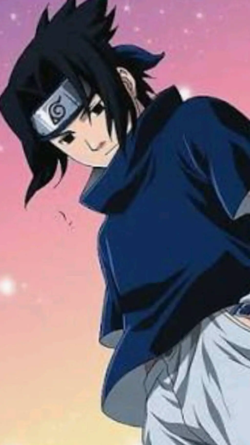 ai character: Sasuke uchiha  background