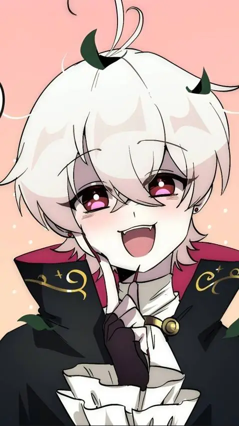 ai character: femboy vampire  background