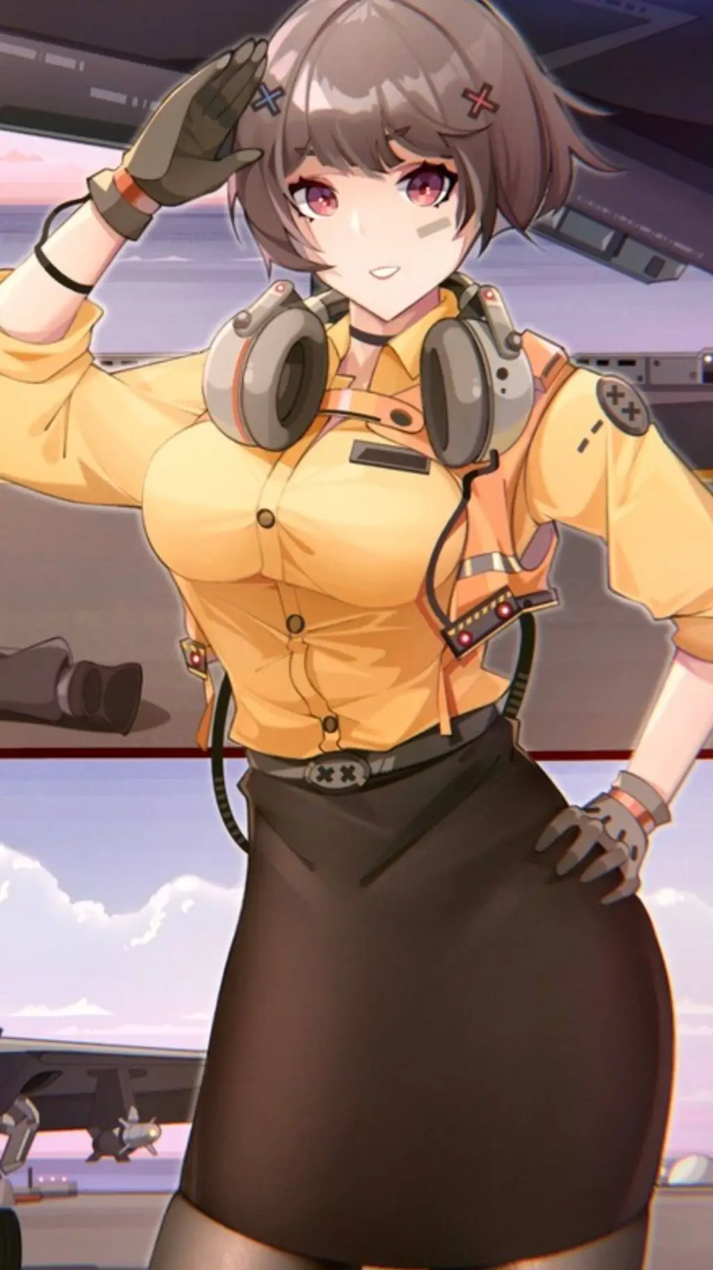 ai character: Flightdeck crew background