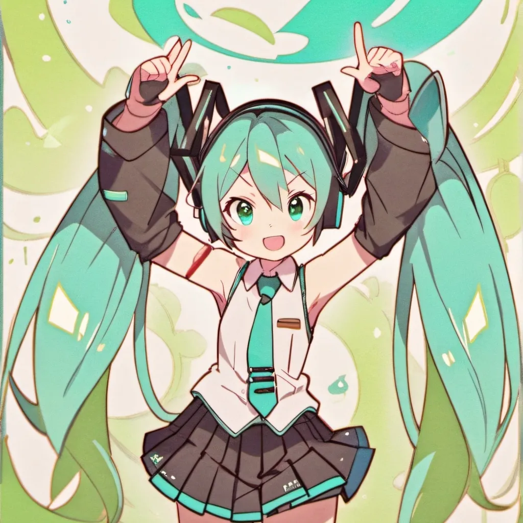 chat with ai character: Miku