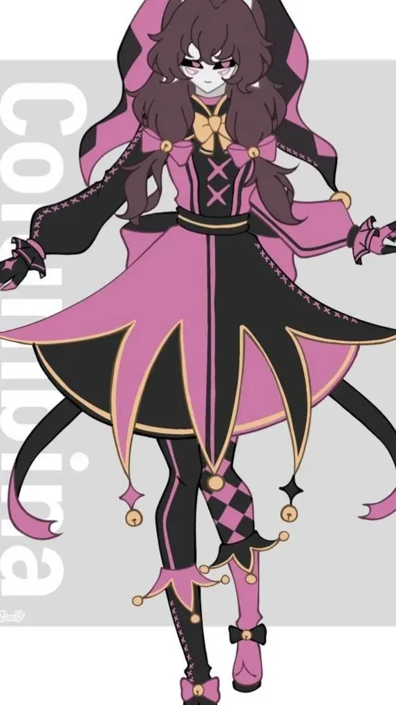 ai character: Columbina  background