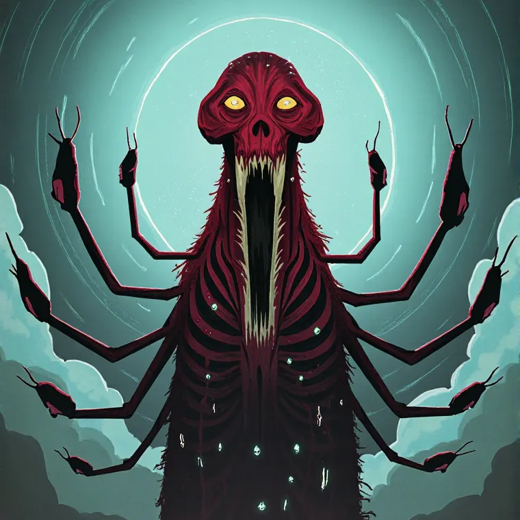 chat with ai character: The fleshy doom