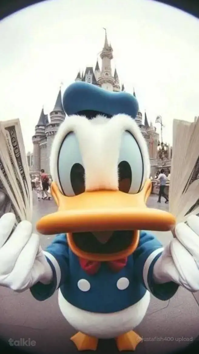 ai character: Chinese Donald Duc background