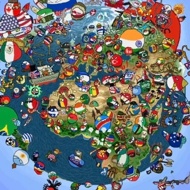 chat with ai character: CountryBalls world