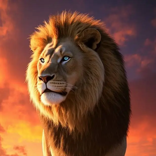 ai character: Leo the loin background