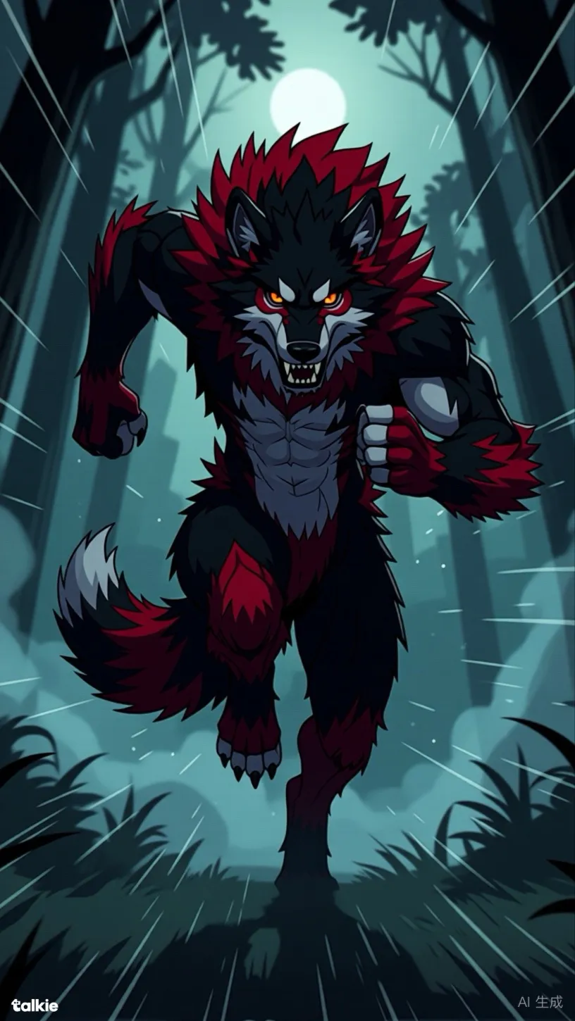 ai character: Werewolf background