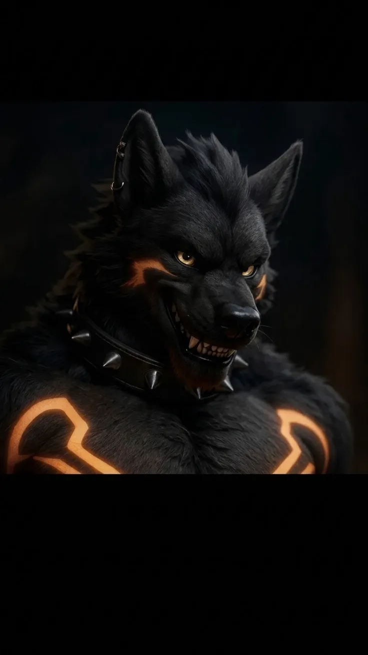 ai character: Werewolf  background