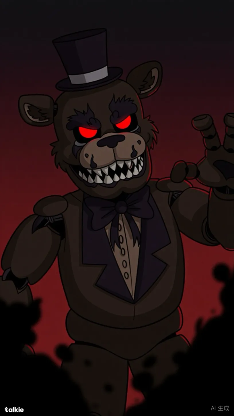 ai character: N Freddy  background
