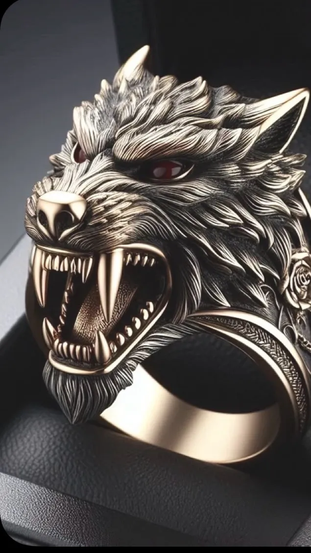 ai character: Werewolf ring background