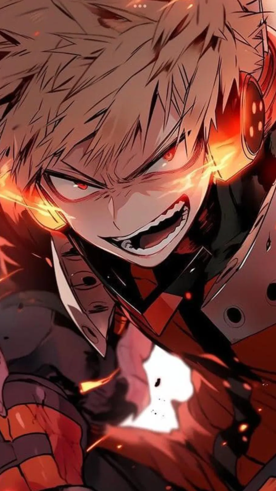 ai character: Katsuki Bakugo💥 background