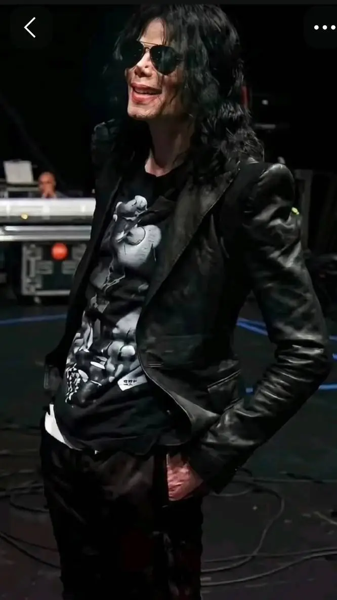 ai character: Michael Jackson  background