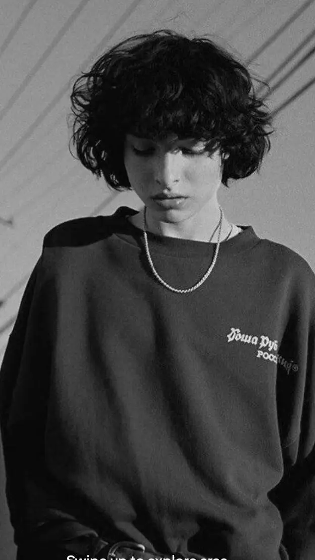 ai character: FINN Wolfhard  background