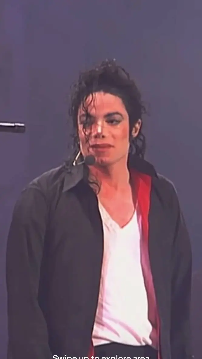 ai character: Michael Jackson  background