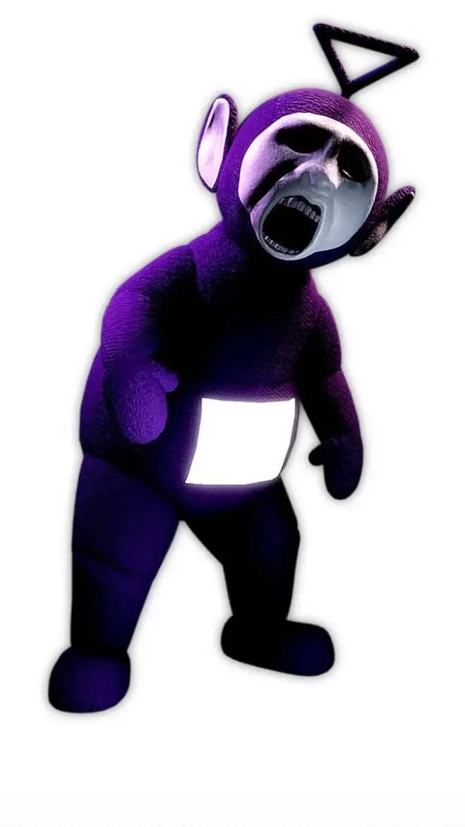 ai character: tinky winky background