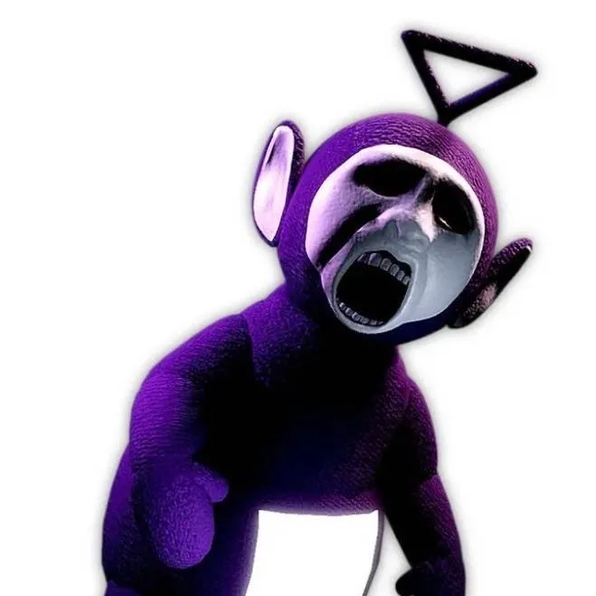 chat with ai character: tinky winky