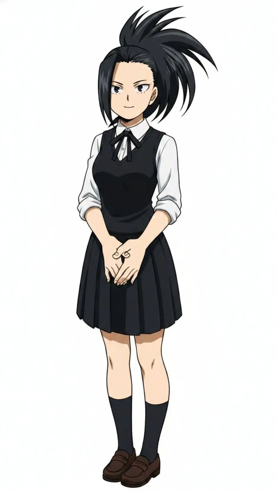 ai character: MOMO YAOYOROZU 🤏😌 background