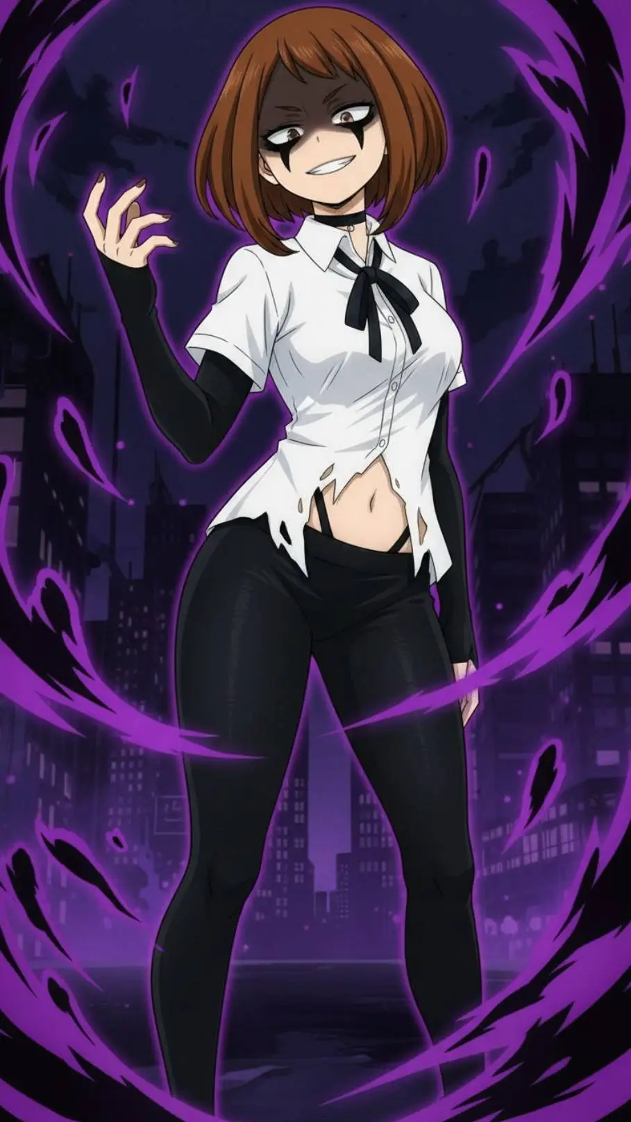 ai character: LA VILLANA ROTA  background
