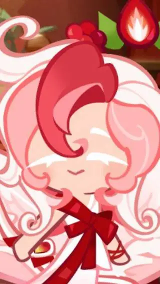 ai character: Pavlova Cookie background