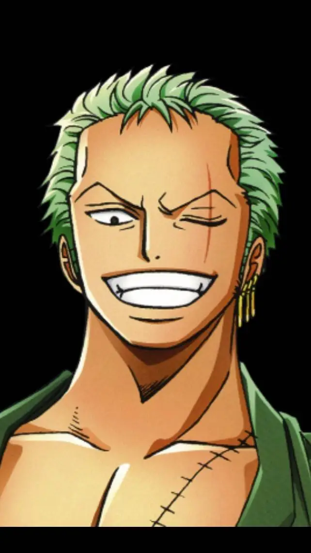 ai character: Zoro  background