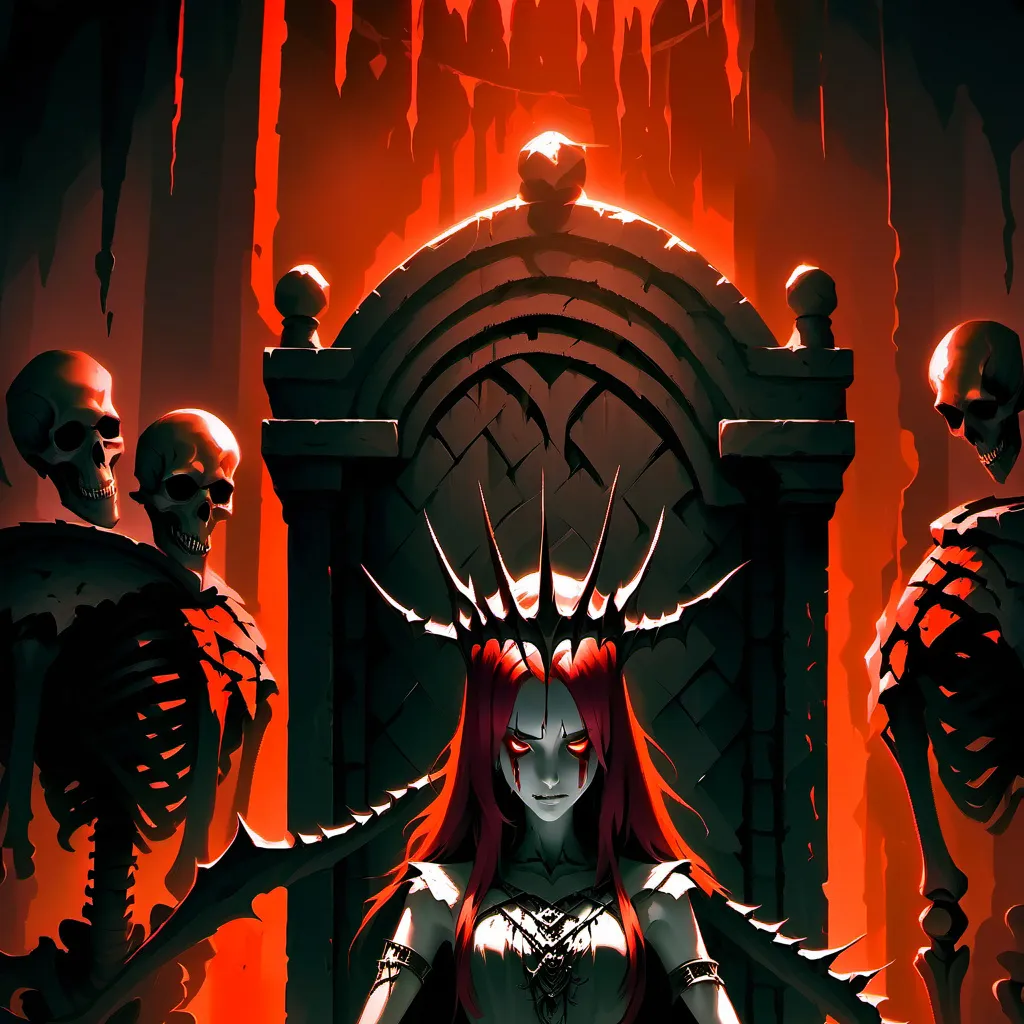 chat with ai character: The skull queen