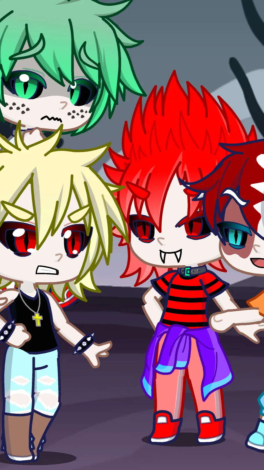 ai character: Vampire MHA  background