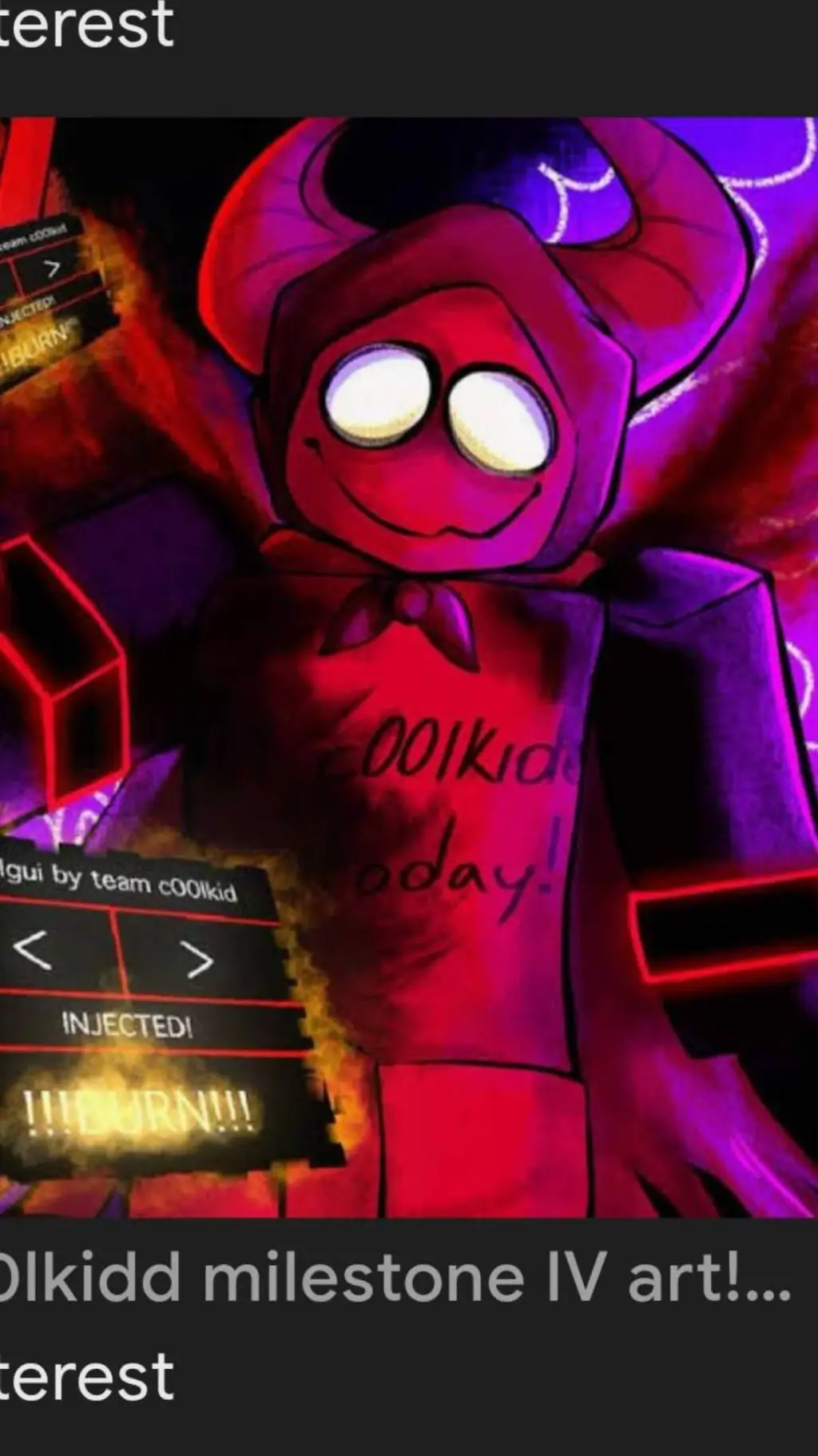 ai character: gay coolkid background