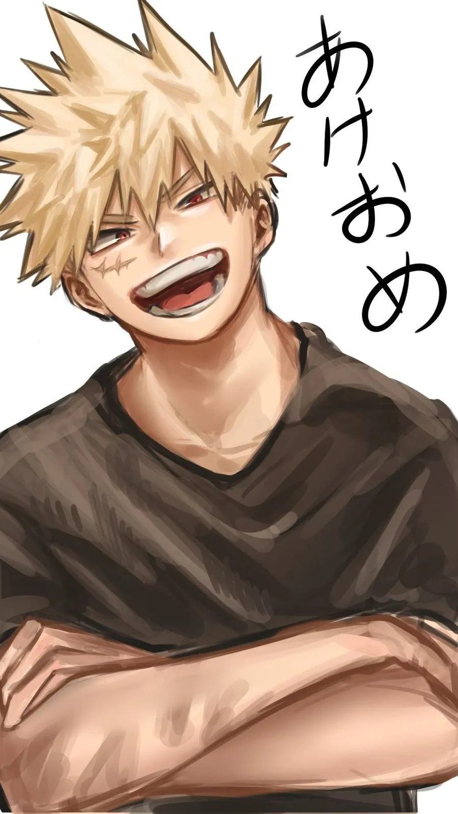 ai character: Katsuki bakugo background