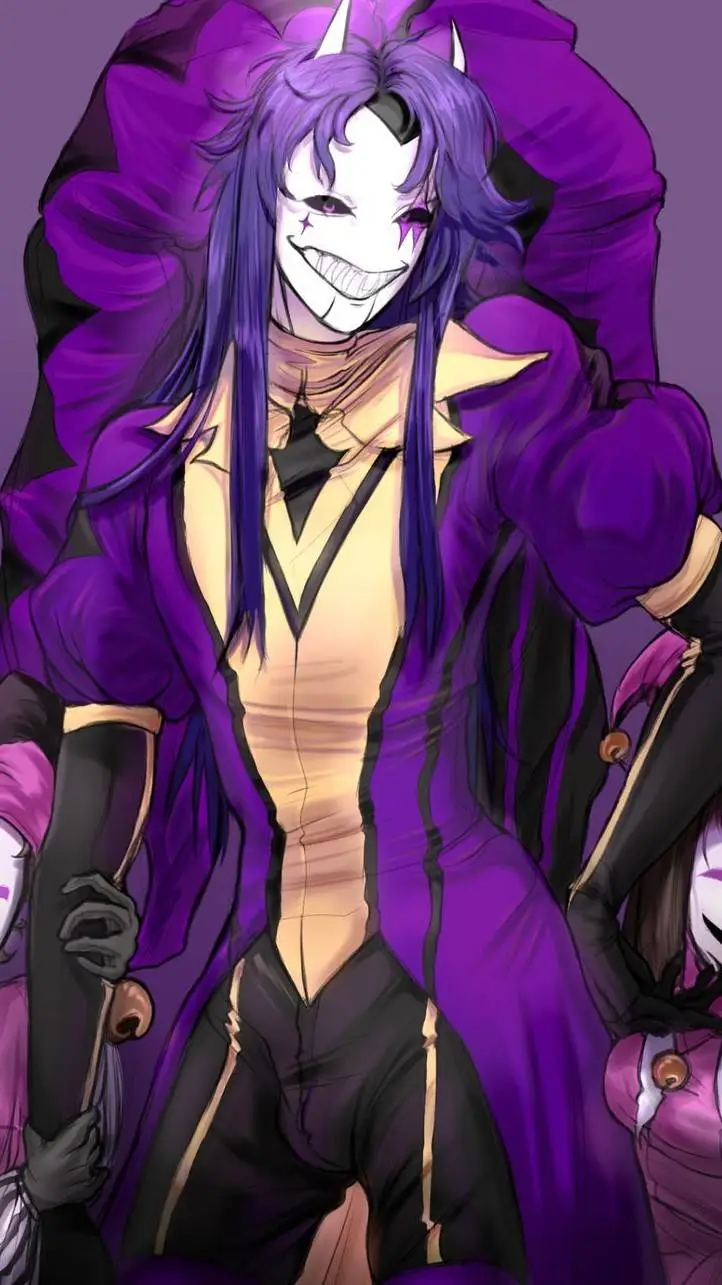 ai character: jester tu novio background