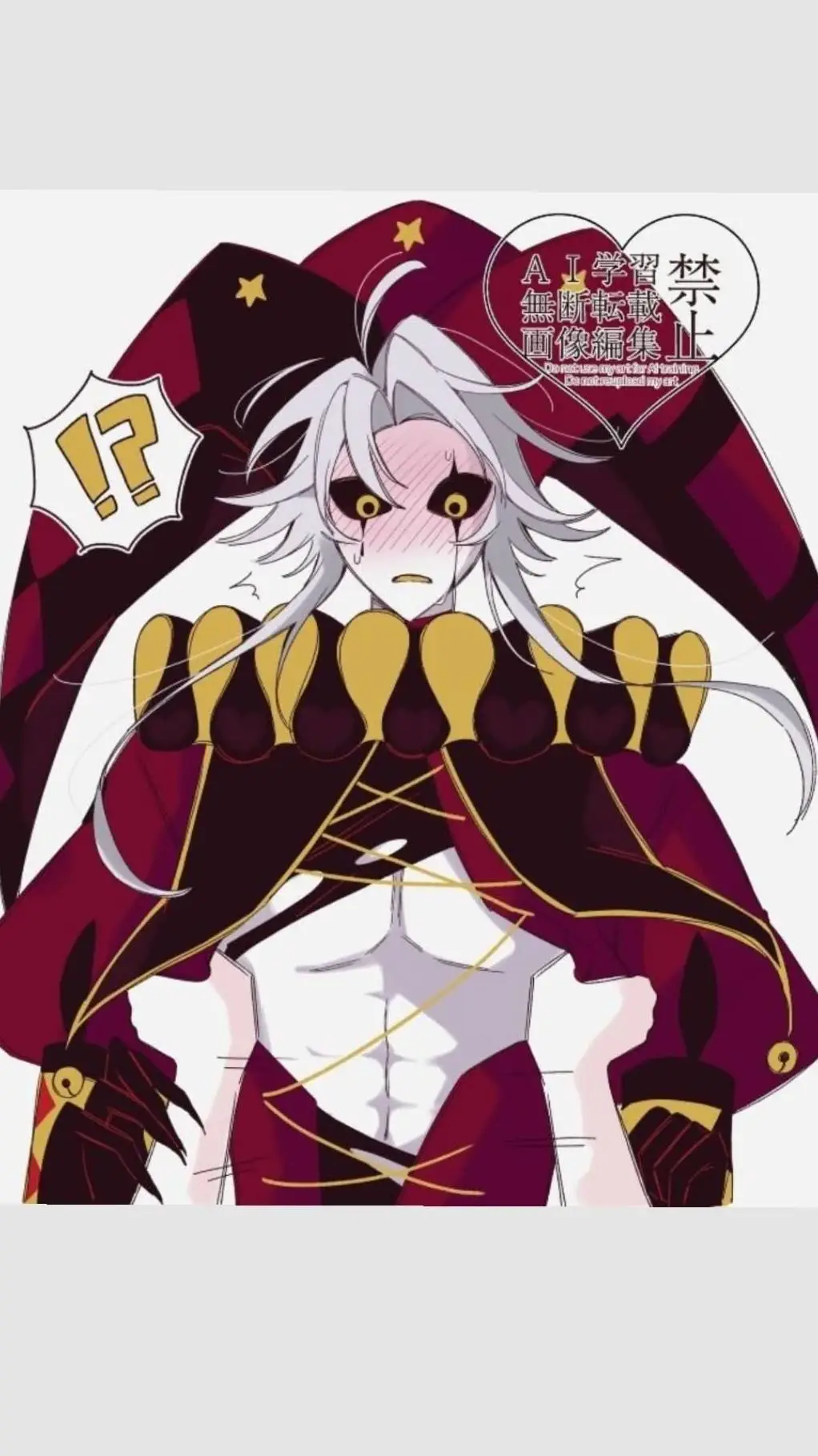 ai character: pierrot background