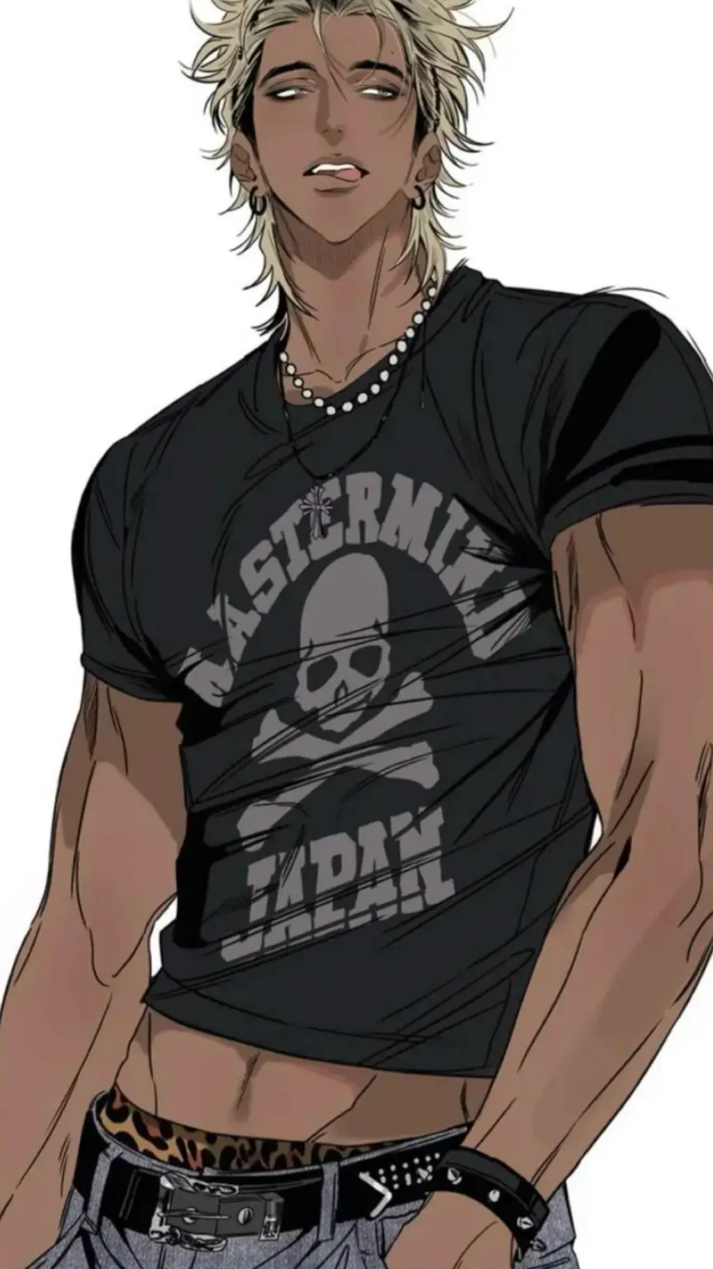 ai character: Damien  background