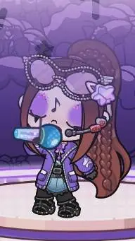 ai character: AOT..and a singer? background