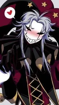 ai character: Pierrot  background