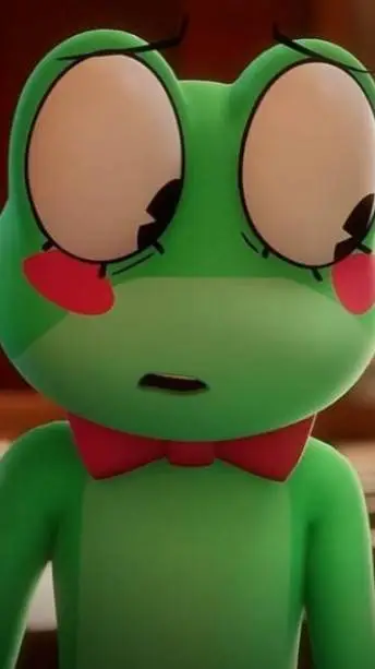 ai character: ribbit  background