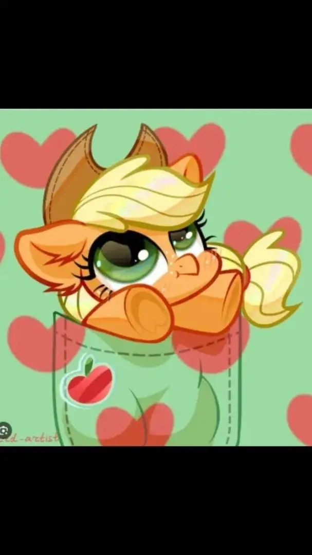 ai character: Applejack  background