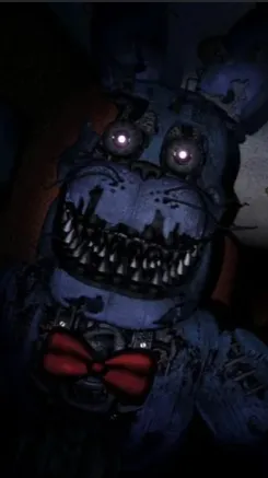 ai character: Nightmare Bonnie background