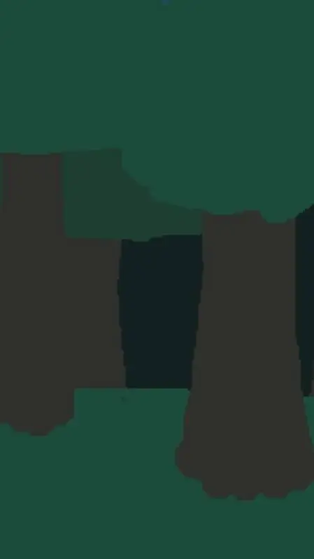 ai character: Lost in the forest background