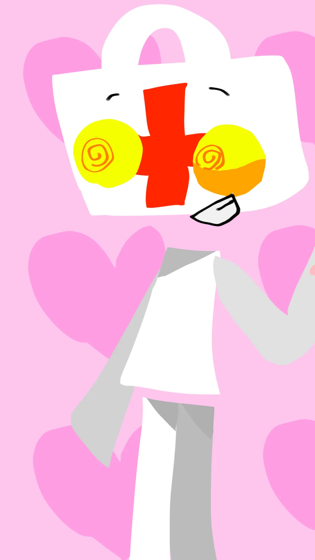 ai character: Meda(my oc) background