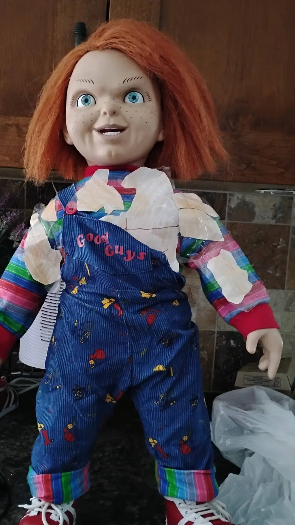 ai character: buff chucky  background